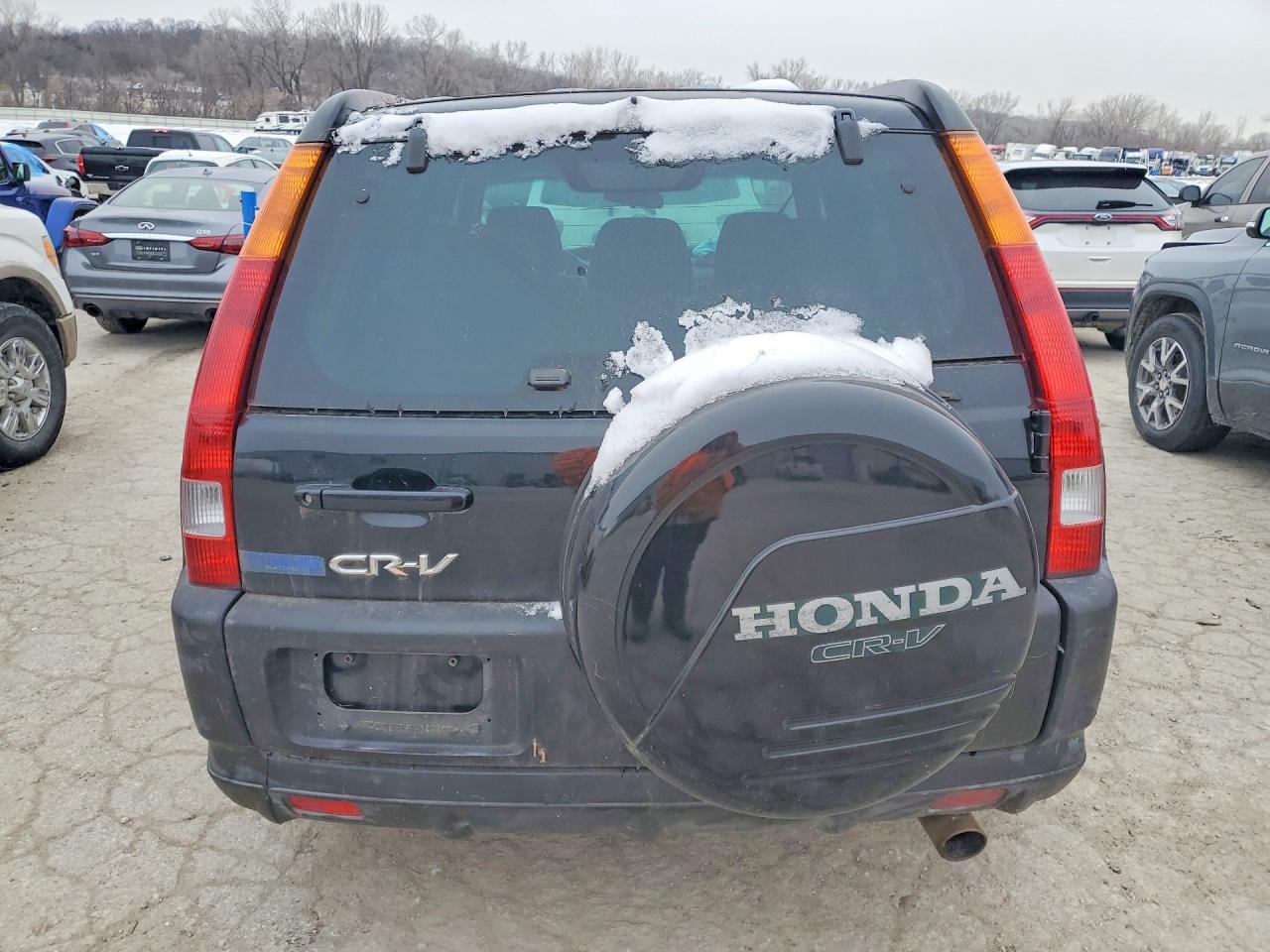 2004 Honda Cr-v Ex Черный vin: SHSRD78874U225482