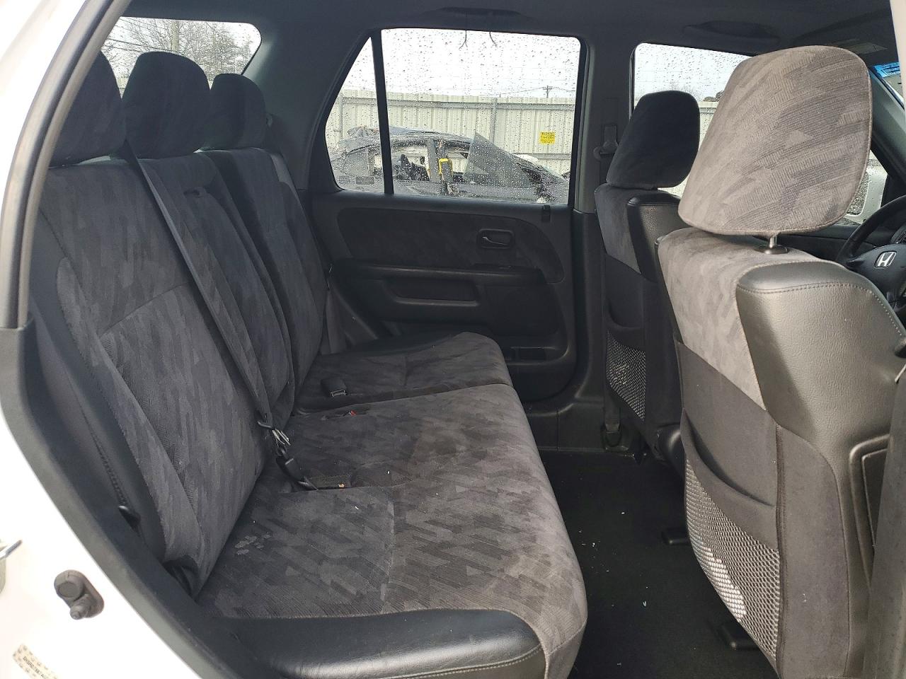 2004 Honda Cr-v Ex White vin: SHSRD78874U246140