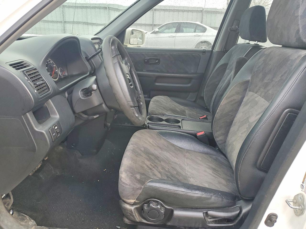 2004 Honda Cr-v Ex White vin: SHSRD78874U246140