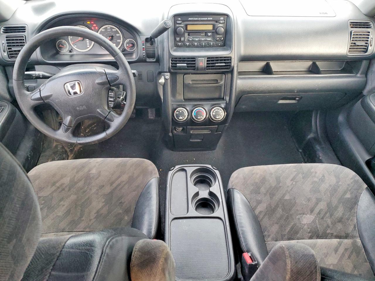 2004 Honda Cr-v Ex White vin: SHSRD78874U246140