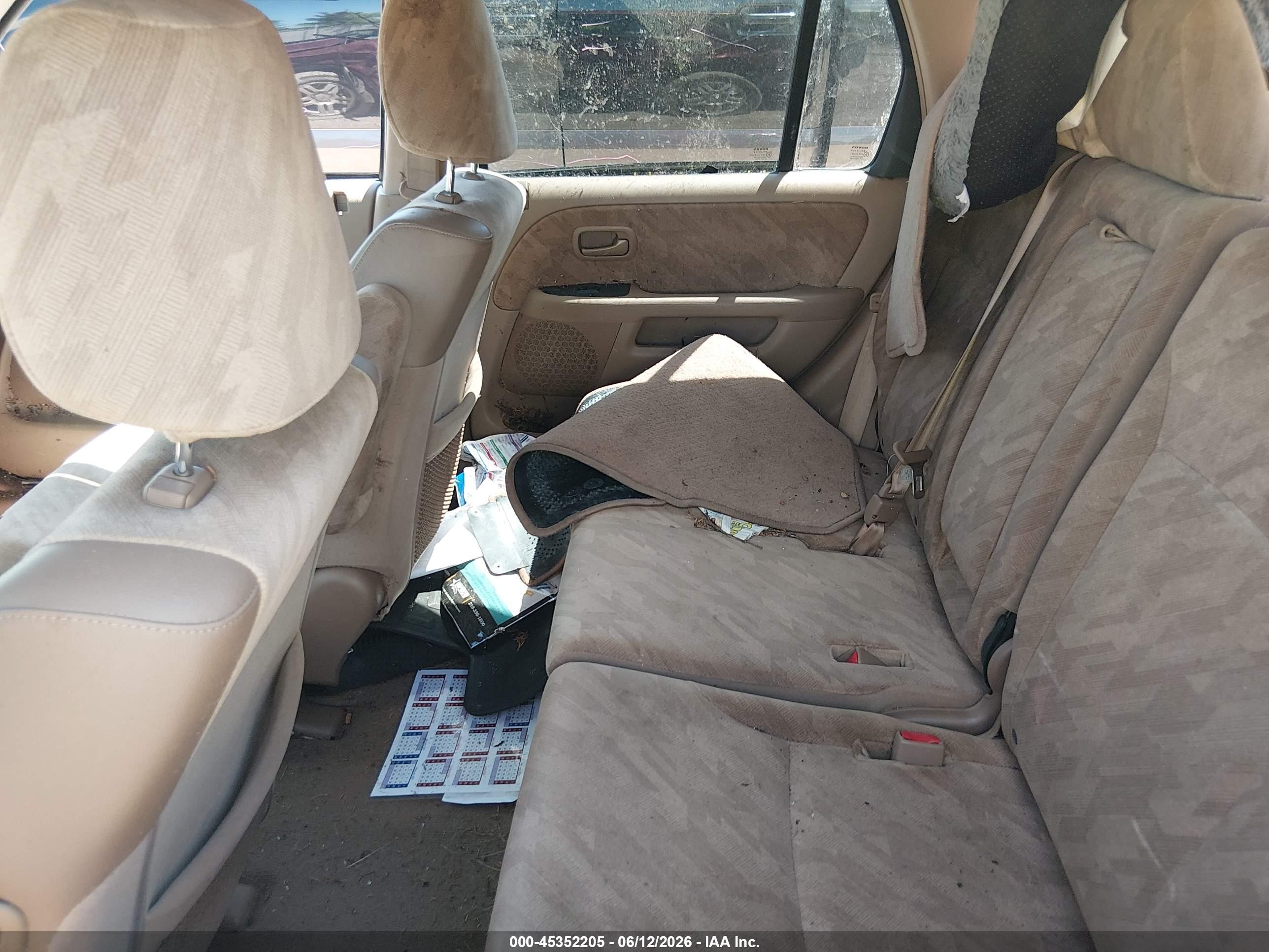 2004 Honda Cr-v Ex Maroon vin: SHSRD78874U254898