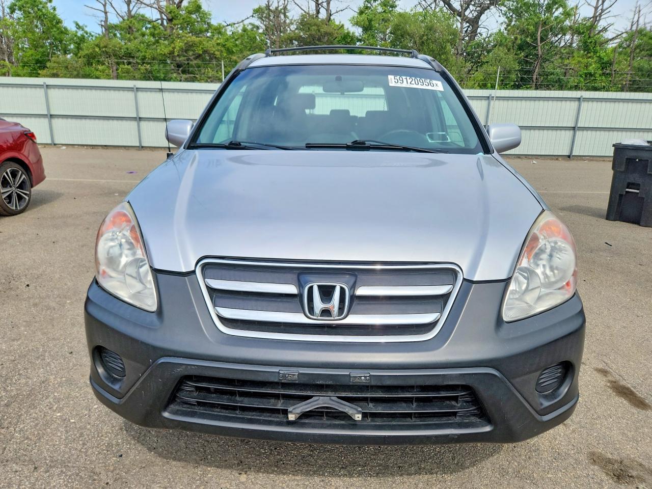 2005 Honda Cr-v Ex Silver vin: SHSRD78875U305074