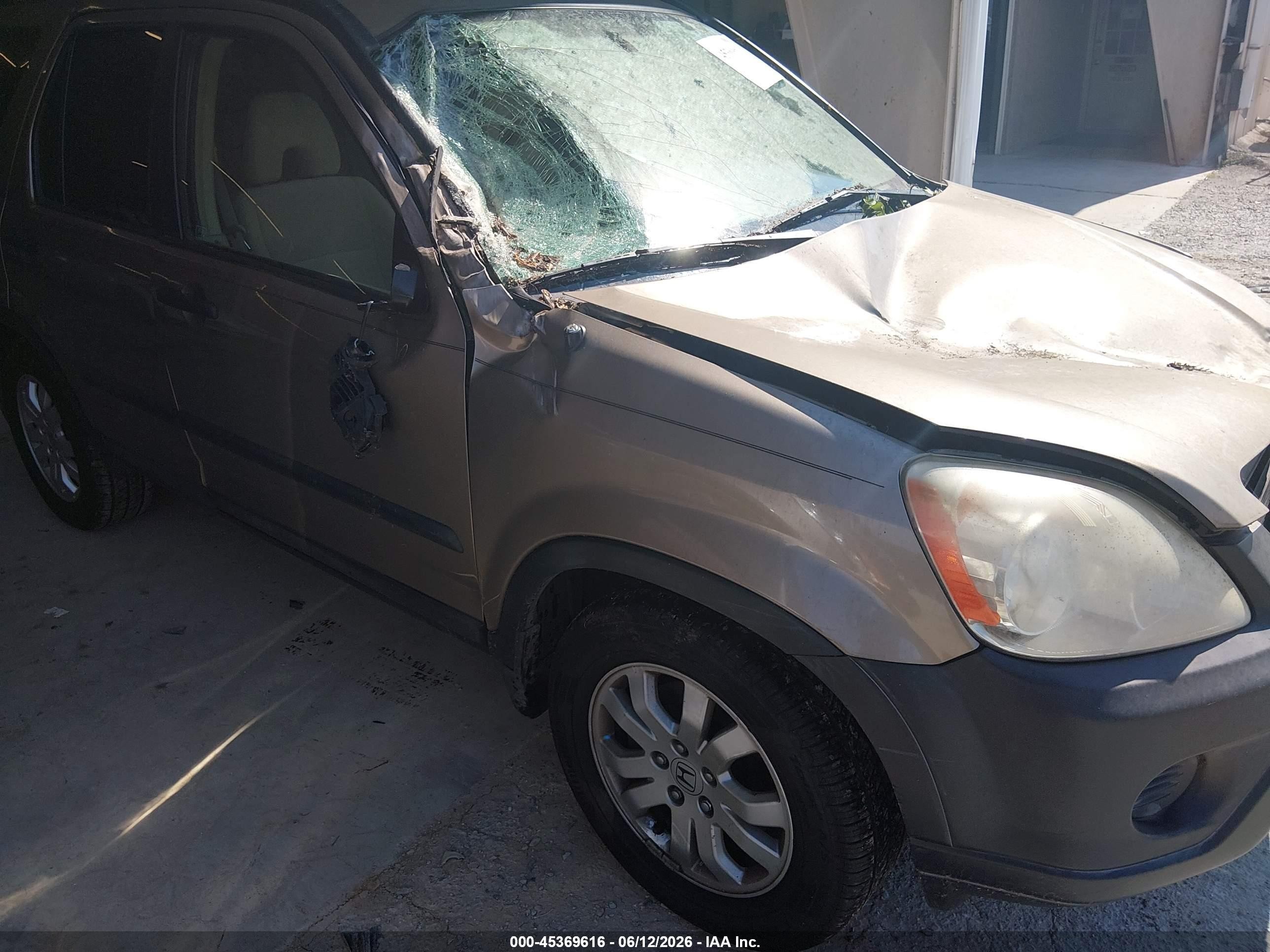 2005 Honda Cr-v Ex Gold vin: SHSRD78875U309075