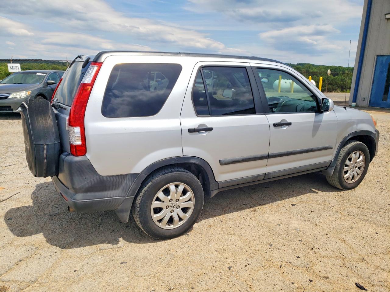 2005 Honda Cr-v Ex Silver vin: SHSRD78875U328838