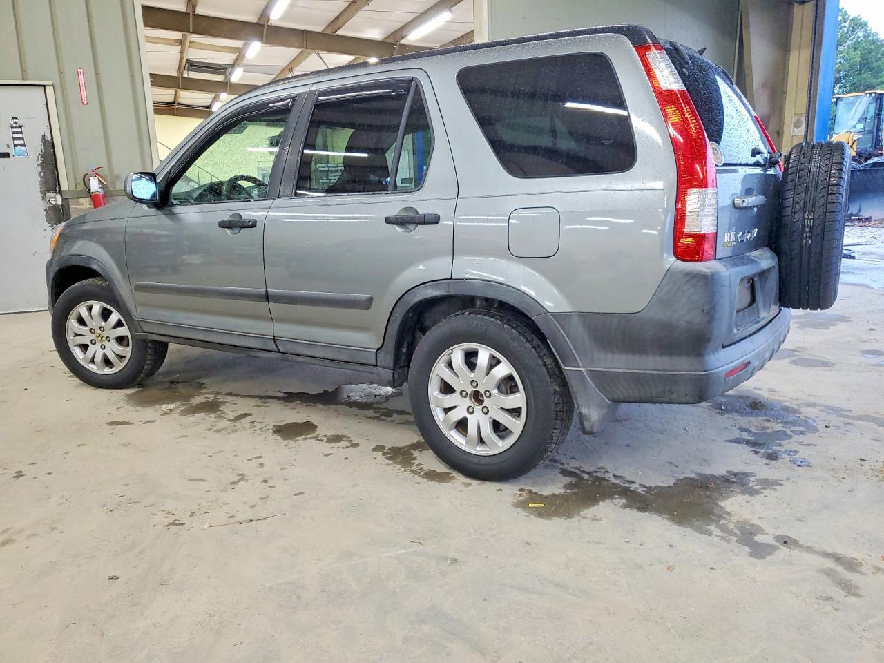 2005 Honda Cr-v Ex Gray vin: SHSRD78875U332470