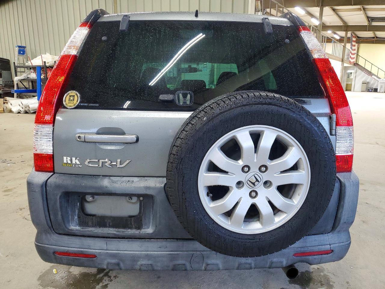 2005 Honda Cr-v Ex Gray vin: SHSRD78875U332470