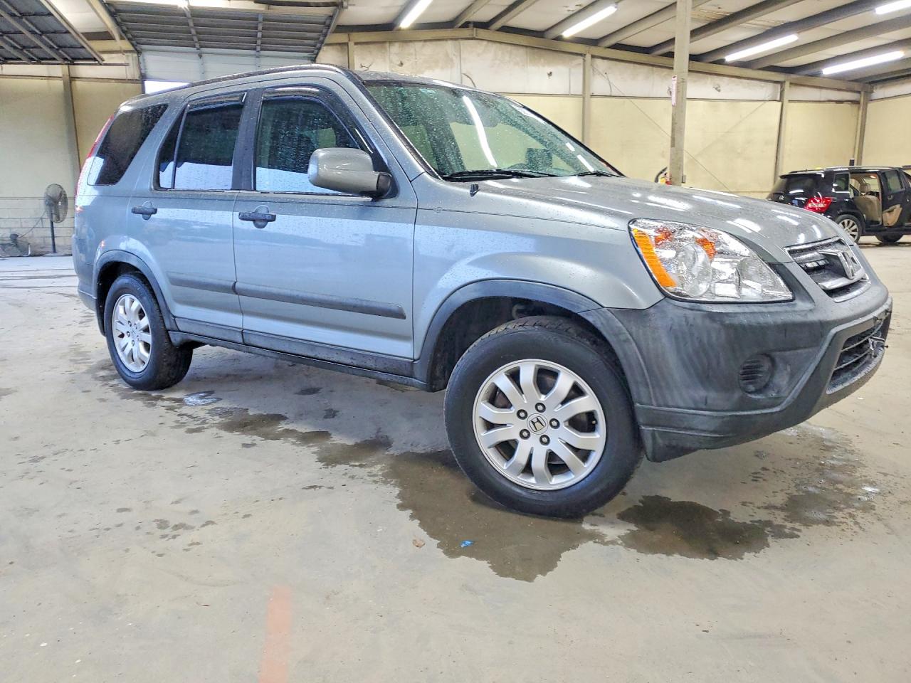 2005 Honda Cr-v Ex Gray vin: SHSRD78875U332470