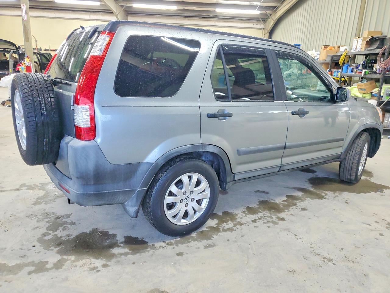 2005 Honda Cr-v Ex Gray vin: SHSRD78875U332470
