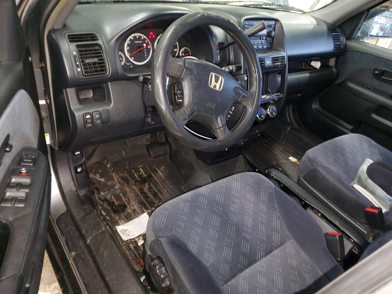2005 Honda Cr-v Ex Gray vin: SHSRD78875U332470