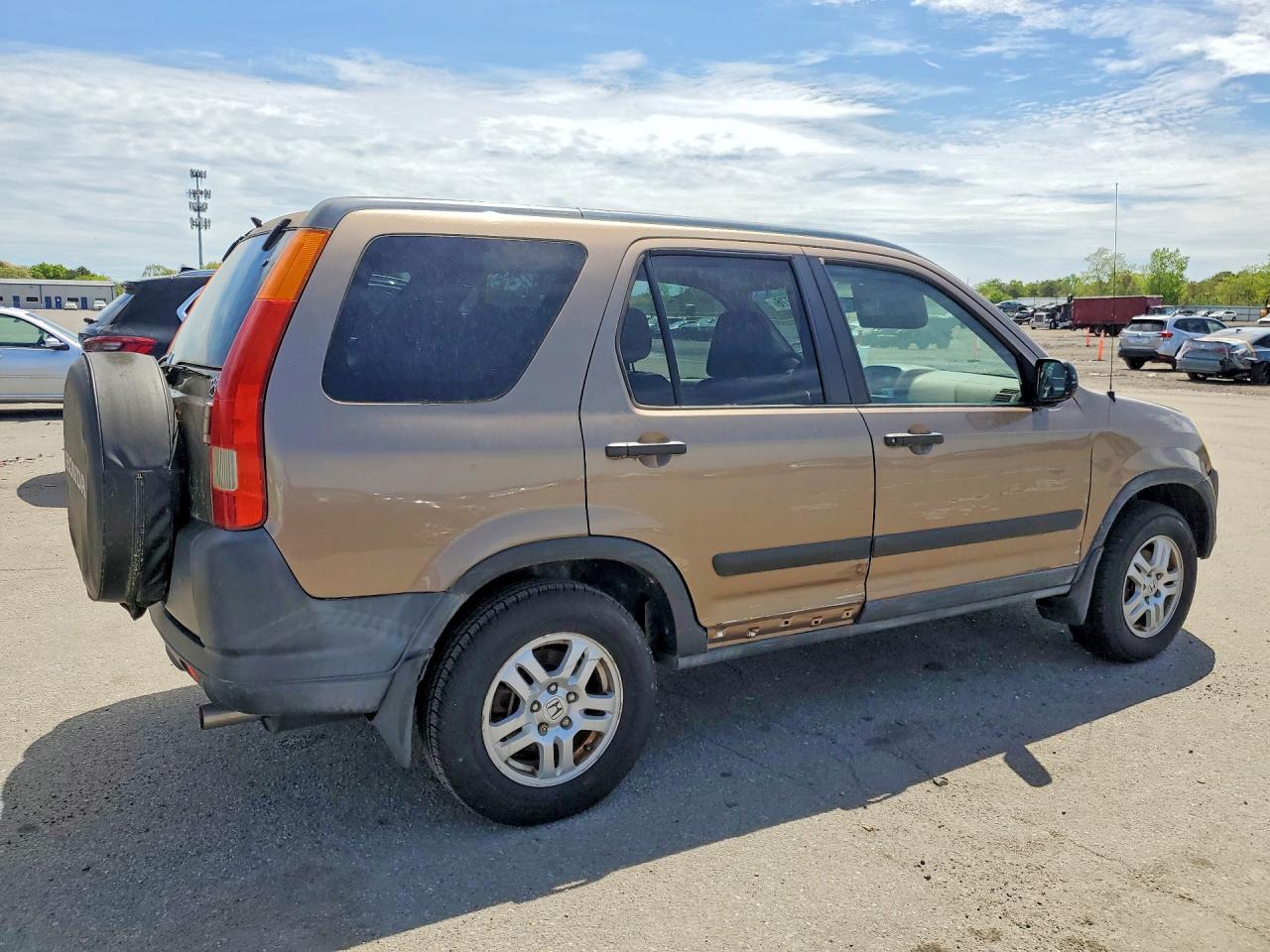 2003 Honda Cr-v Ex Коричневый vin: SHSRD78883U156719