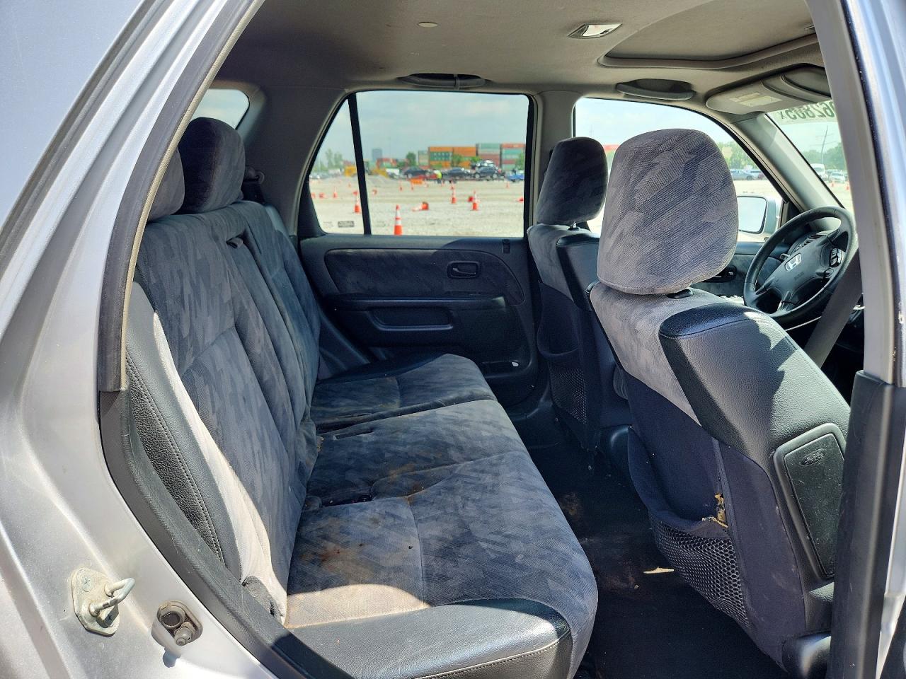 2004 Honda Cr-v Ex Silver vin: SHSRD78884U211347
