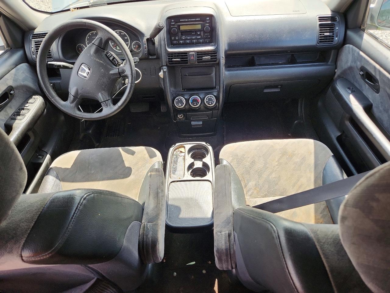 2004 Honda Cr-v Ex Silver vin: SHSRD78884U211347