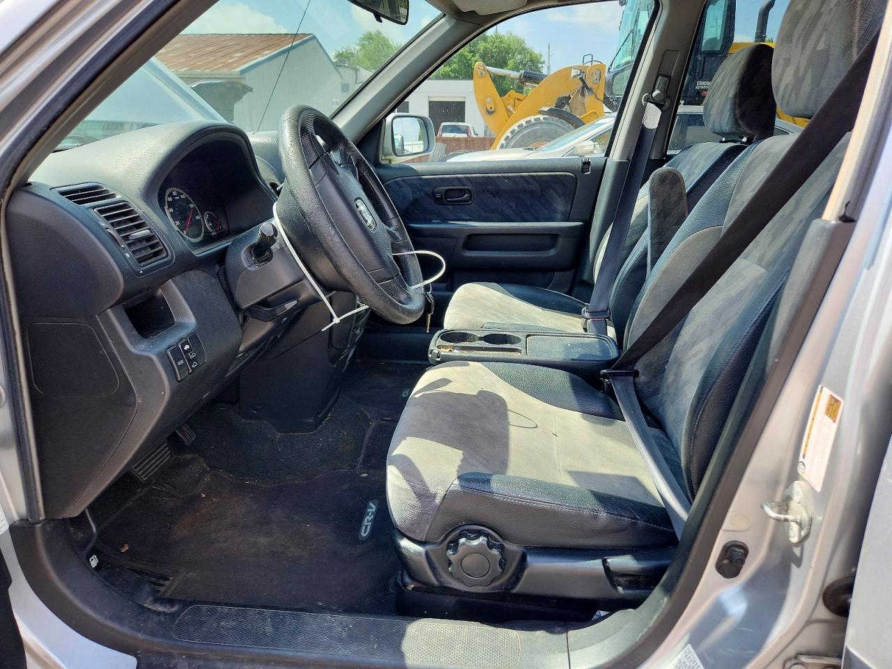 2004 Honda Cr-v Ex Silver vin: SHSRD78884U211347