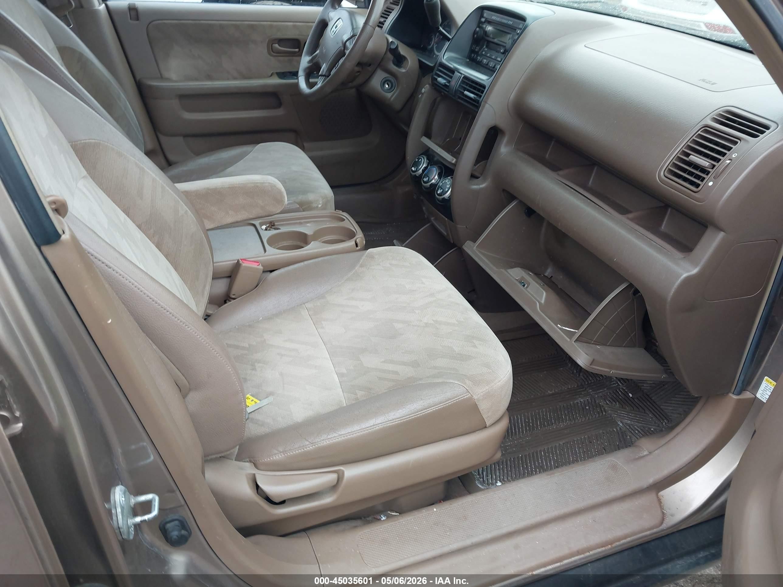 2004 Honda Cr-v Ex Золотой vin: SHSRD78884U239066