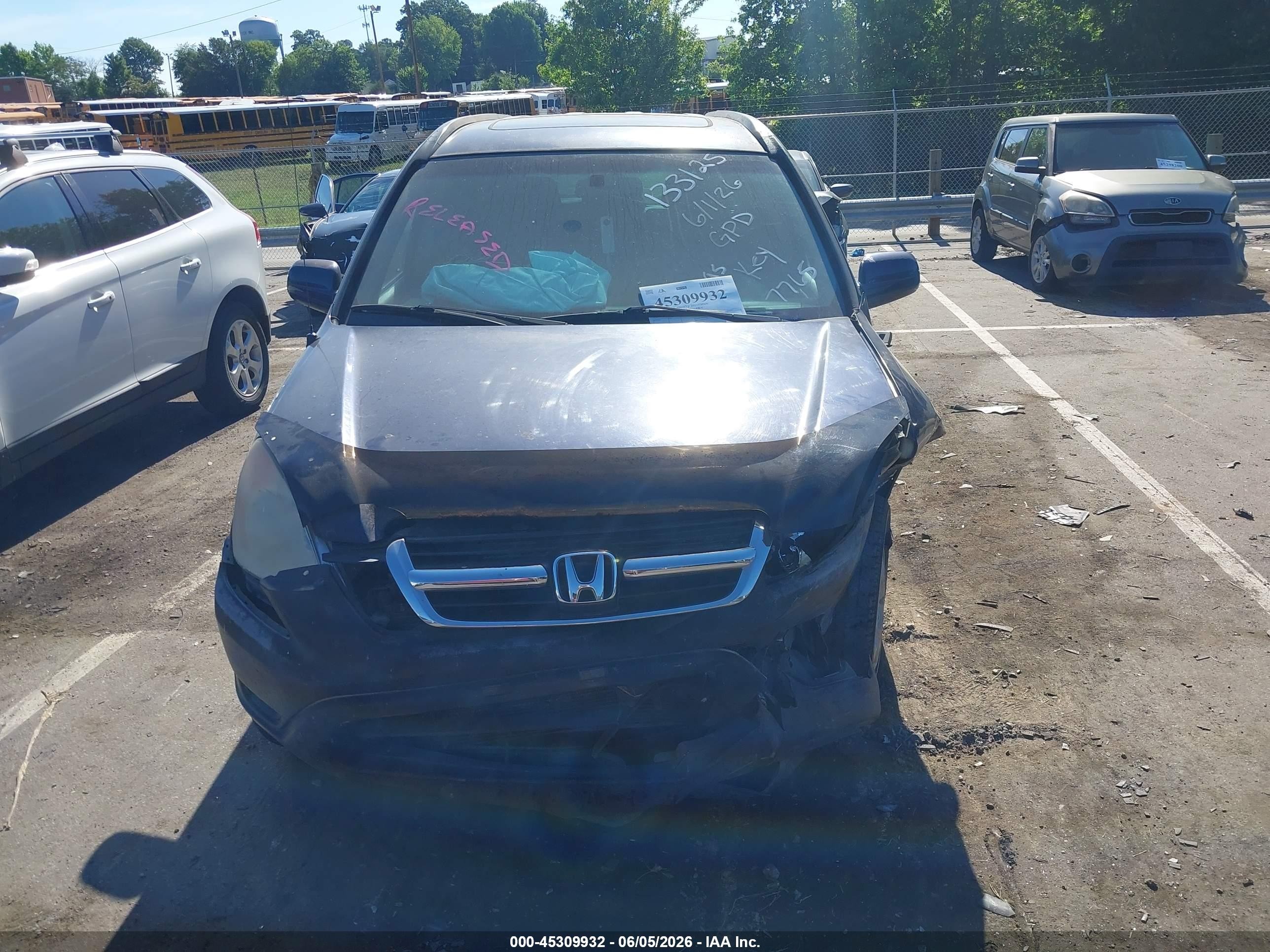2004 Honda Cr-v Ex Dark Blue vin: SHSRD78884U247765