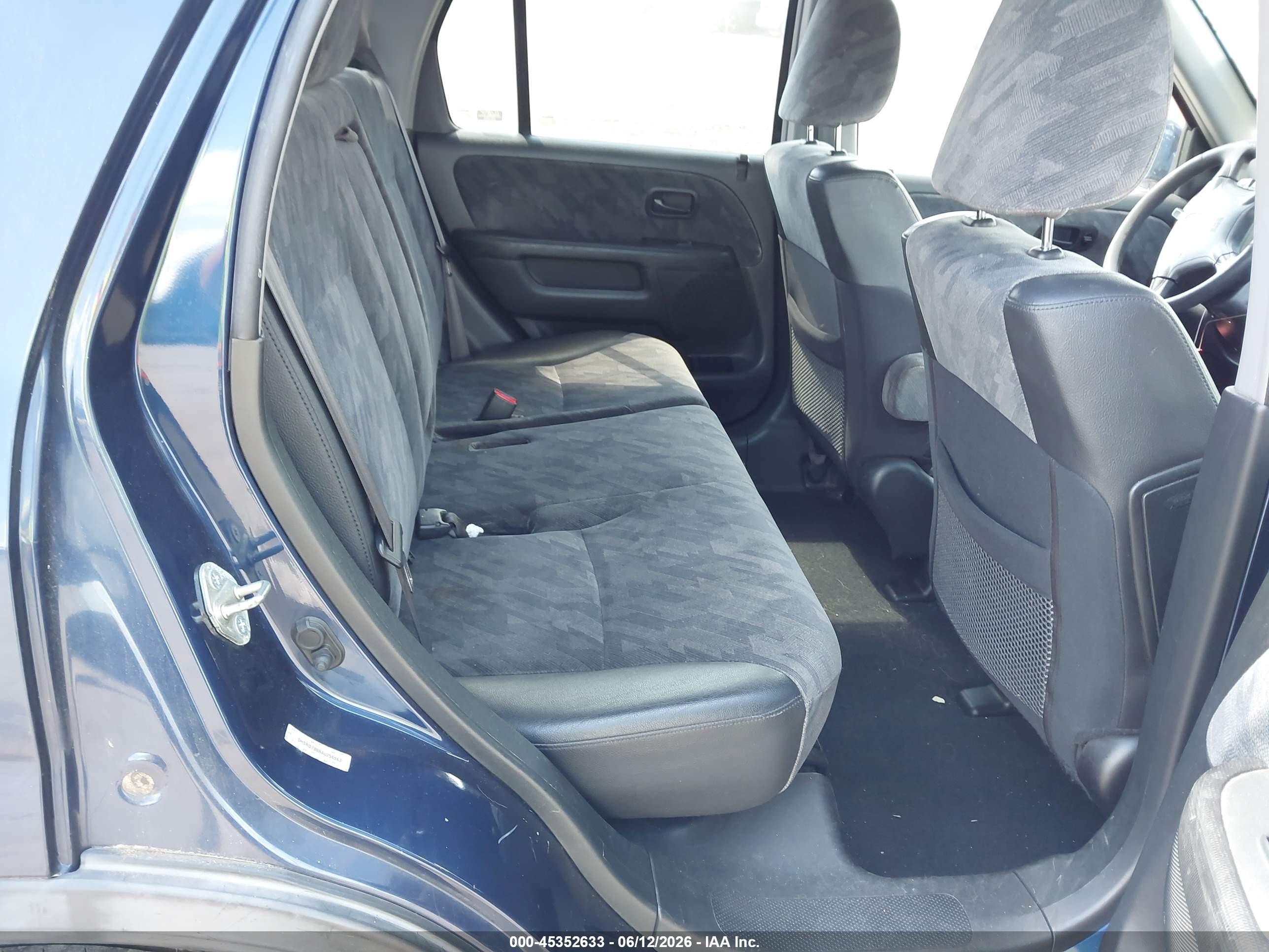 2004 Honda Cr-v Ex Синий vin: SHSRD78884U256563