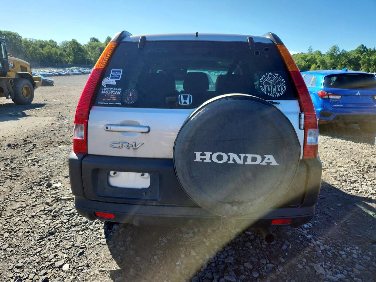 2004 Honda Cr-v Ex Silver vin: SHSRD78884U256790