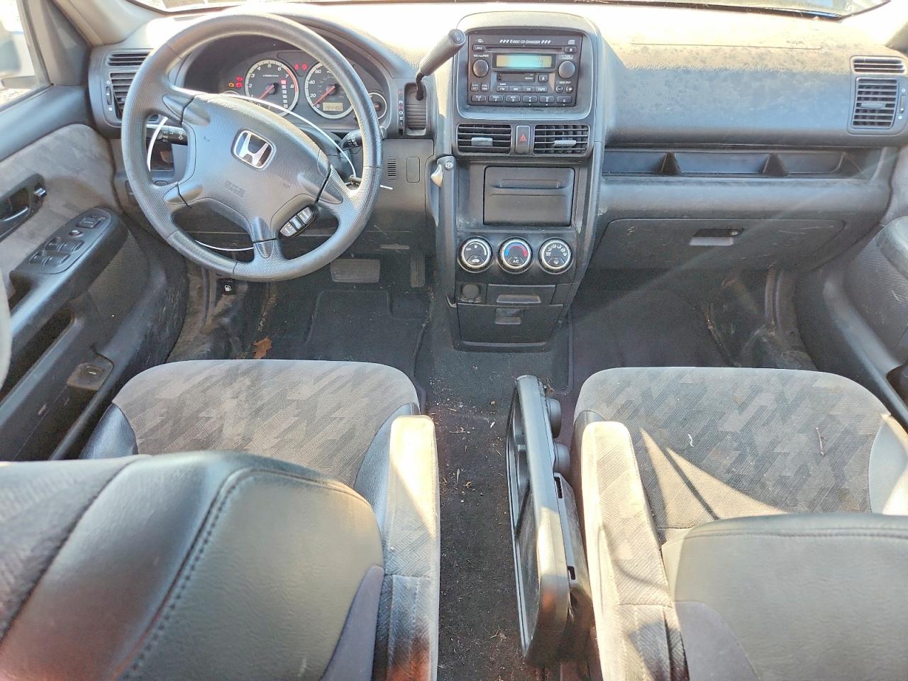 2004 Honda Cr-v Ex Silver vin: SHSRD78884U256790