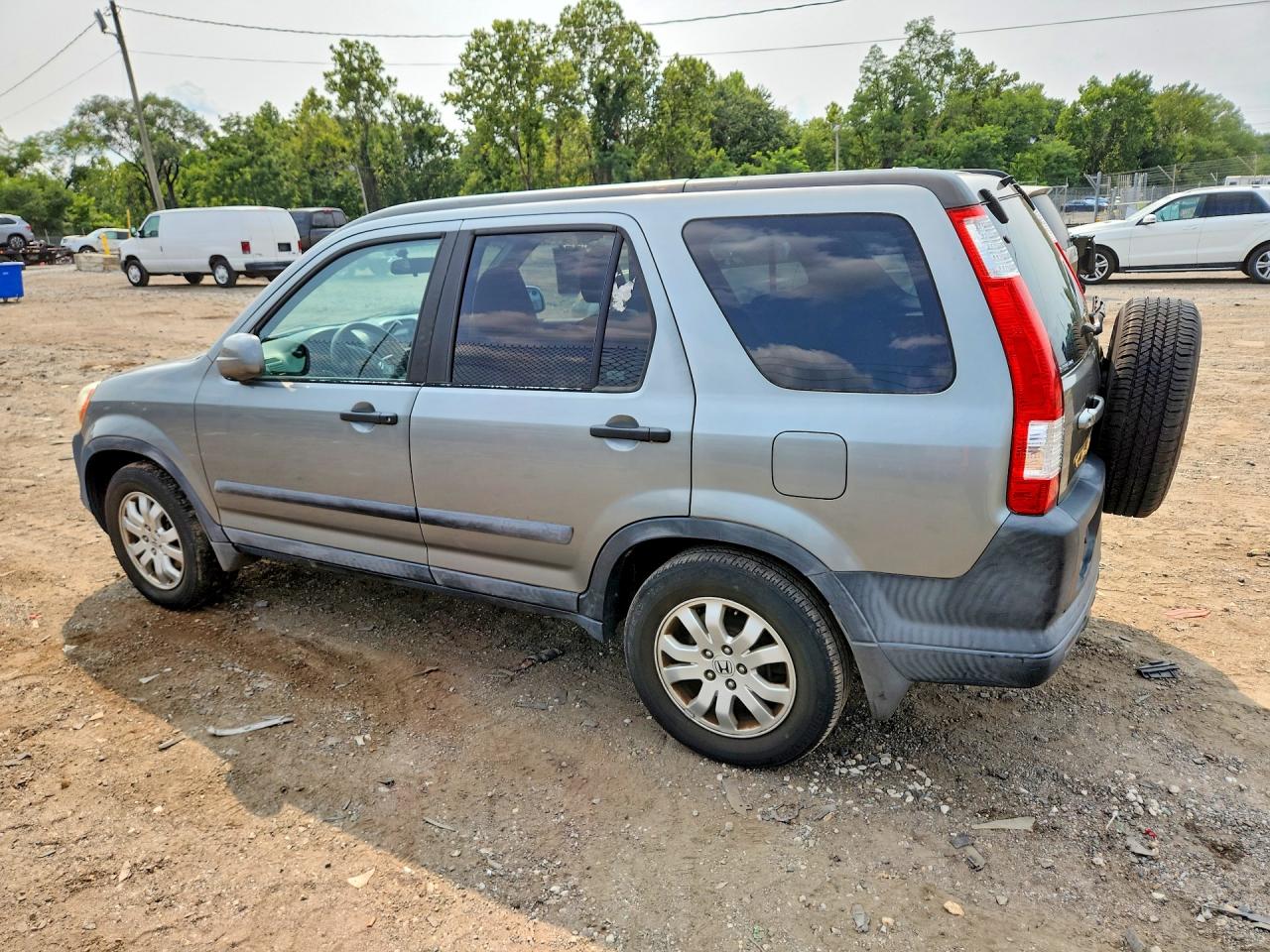 2005 Honda Cr-v Ex Серый vin: SHSRD78885U313023