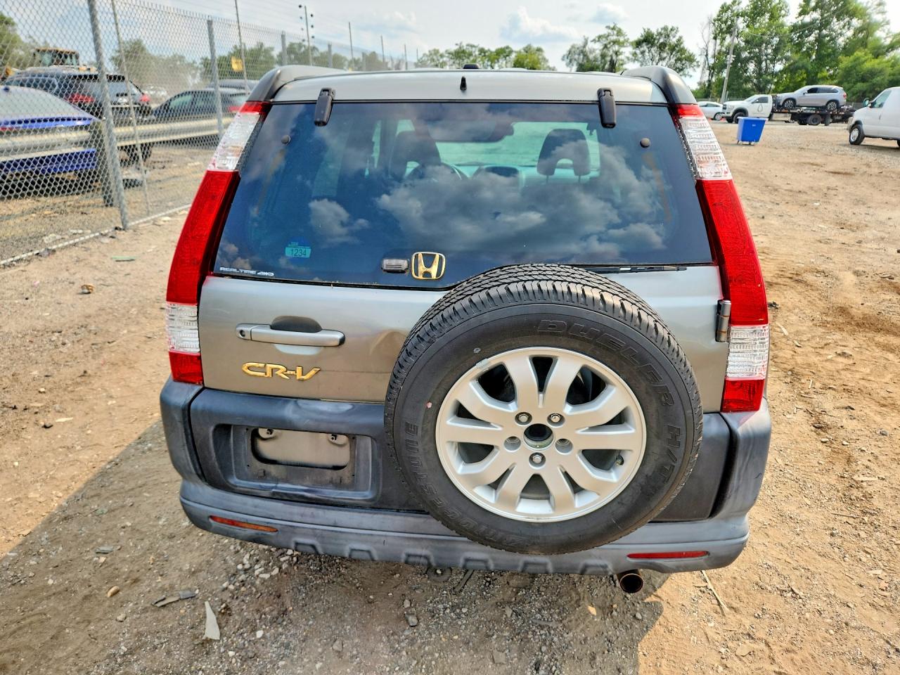2005 Honda Cr-v Ex Серый vin: SHSRD78885U313023