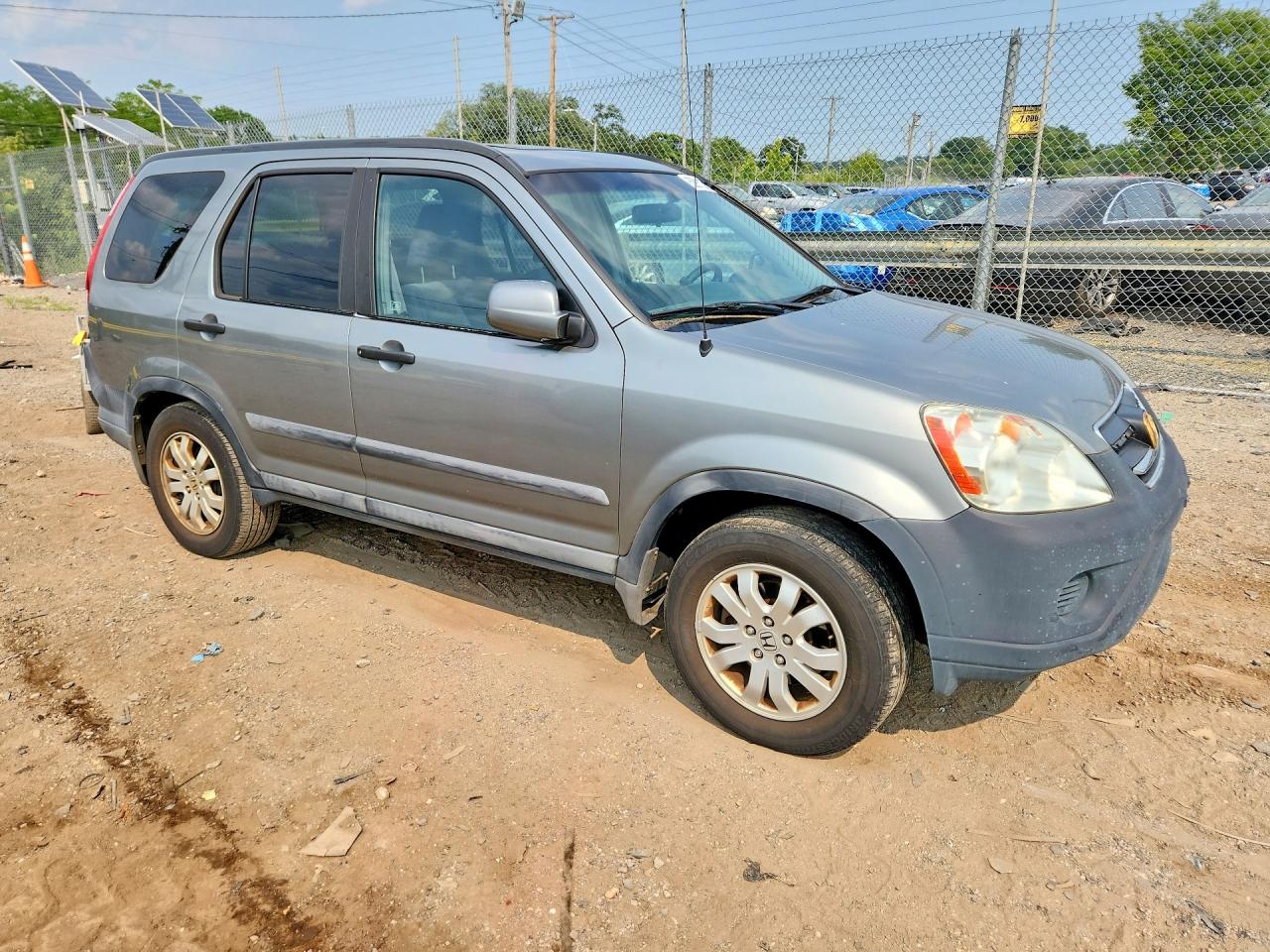 2005 Honda Cr-v Ex Серый vin: SHSRD78885U313023