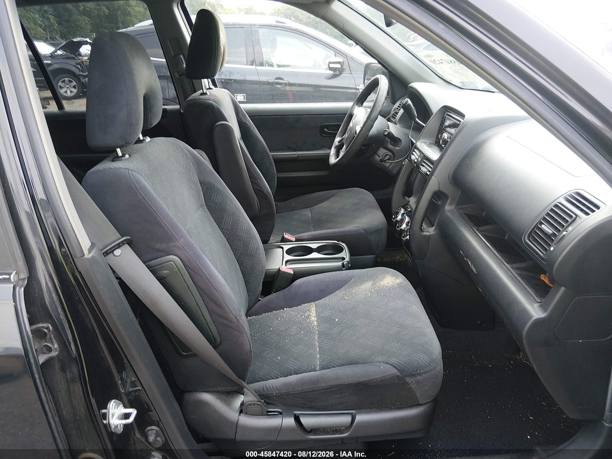 2006 Honda Cr-v Ex Black vin: SHSRD78886U402169