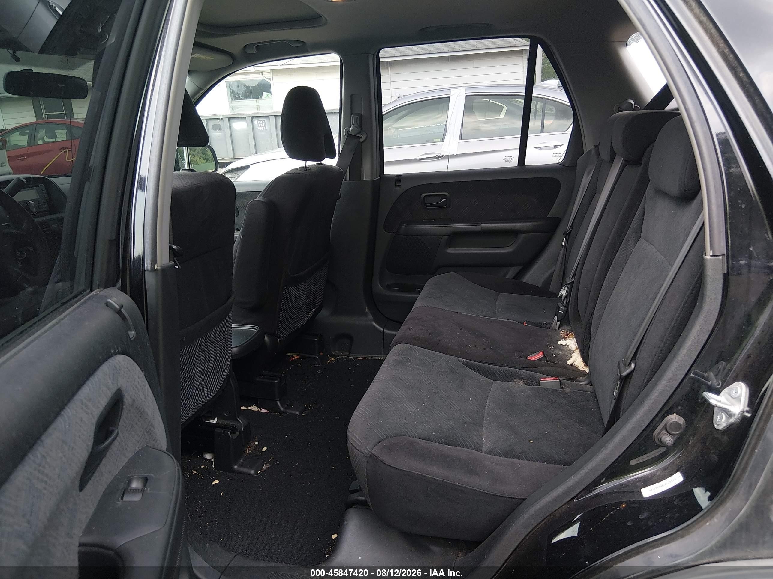 2006 Honda Cr-v Ex Black vin: SHSRD78886U402169