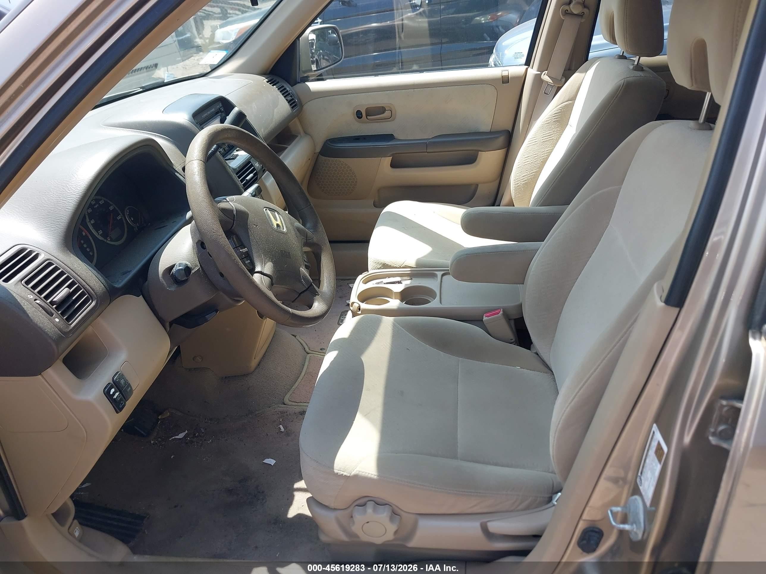 2006 Honda Cr-v Ex Золотой vin: SHSRD78886U443787