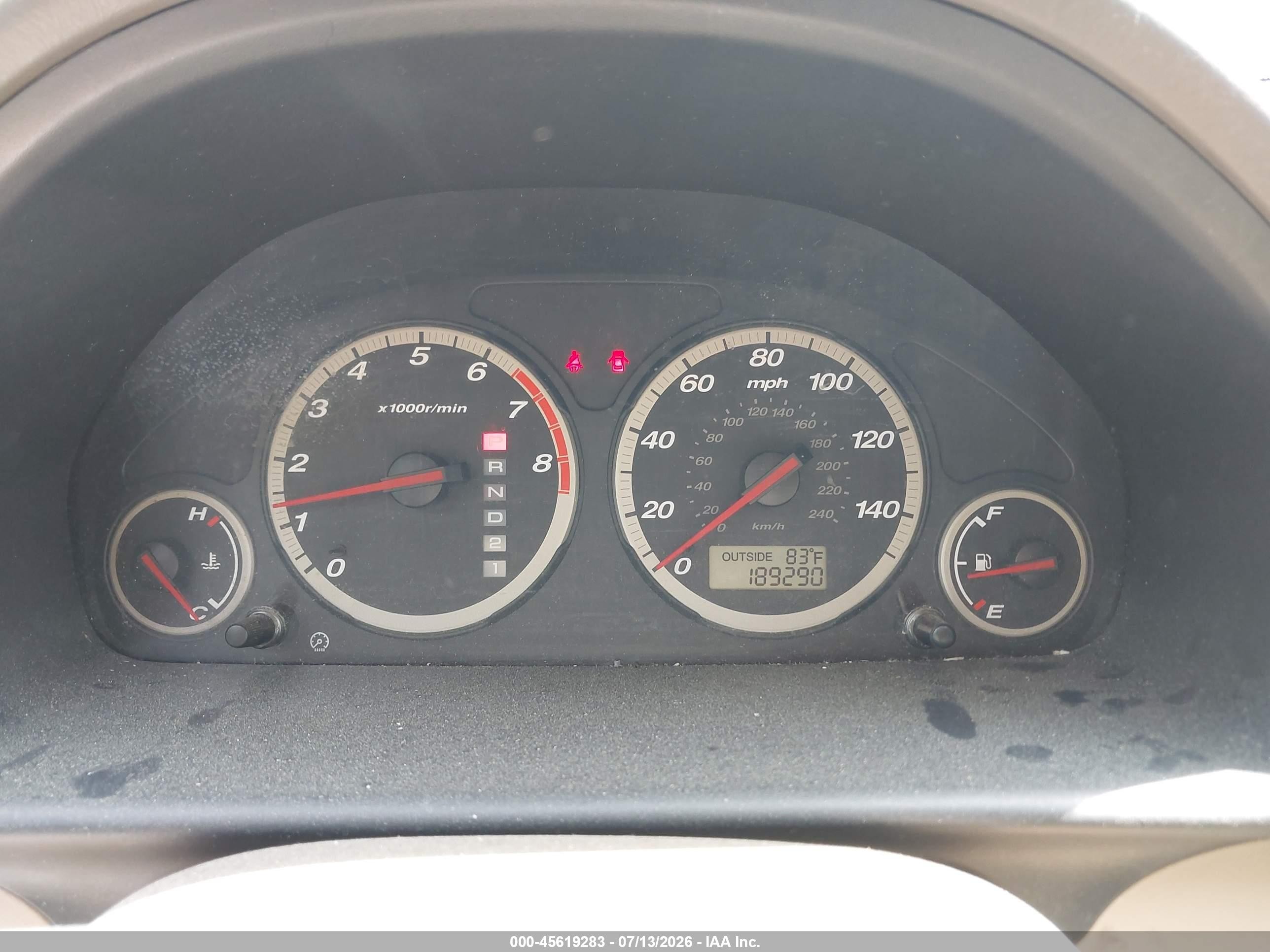 2006 Honda Cr-v Ex Золотой vin: SHSRD78886U443787