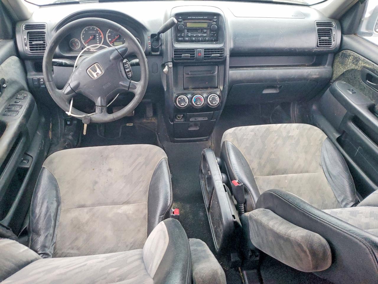 2003 Honda Cr-v Ex Silver vin: SHSRD78893U114138
