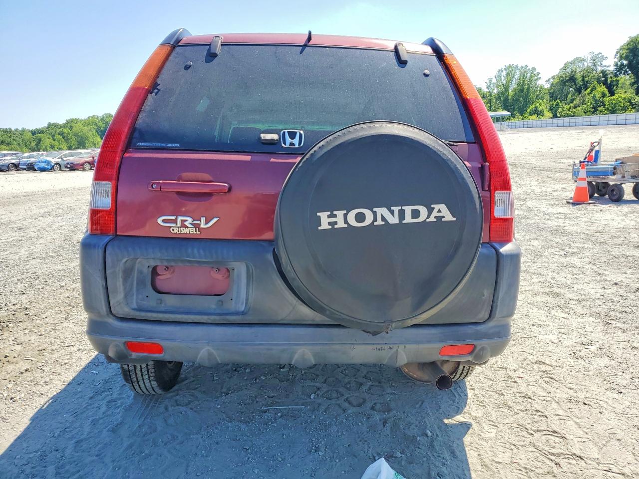 2003 Honda Cr-v Ex Бордовый vin: SHSRD78893U127486