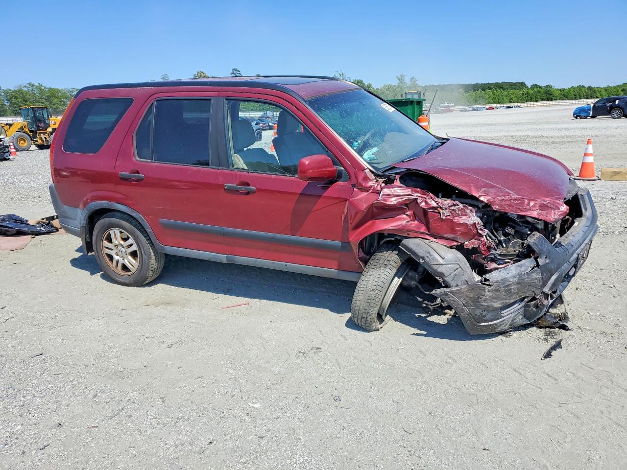 2003 Honda Cr-v Ex Бордовый vin: SHSRD78893U127486