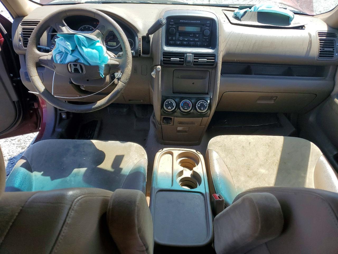 2003 Honda Cr-v Ex Бордовый vin: SHSRD78893U127486