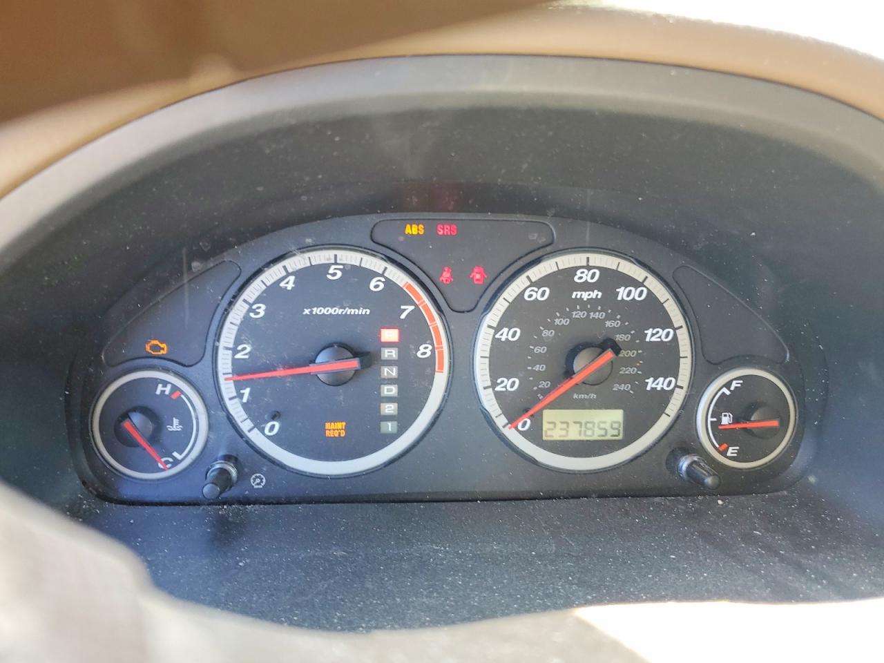 2003 Honda Cr-v Ex Бордовый vin: SHSRD78893U127486
