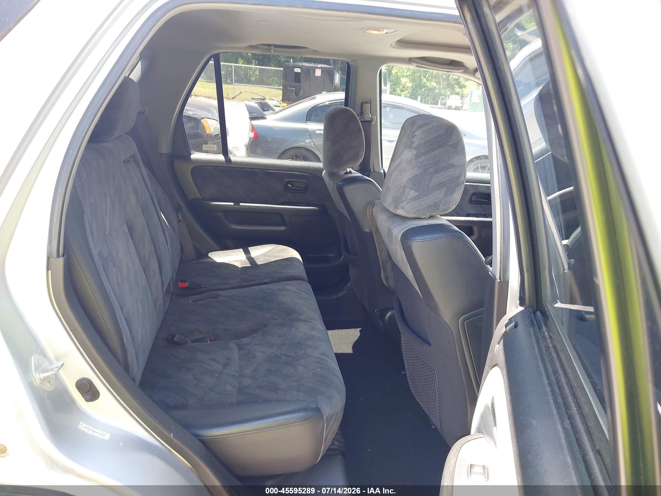 2003 Honda Cr-v Ex Silver vin: SHSRD78893U145339