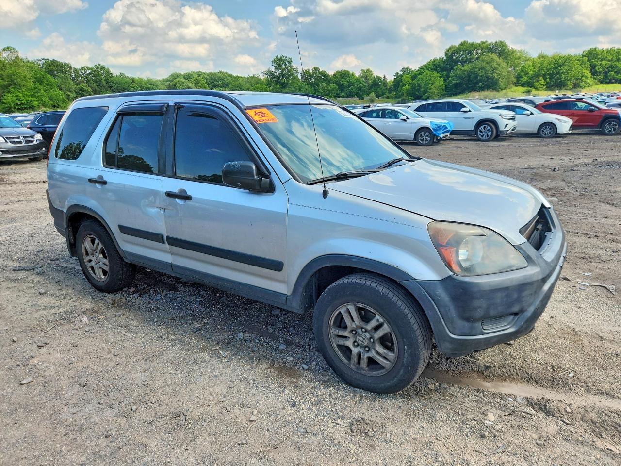 2003 Honda Cr-v Ex Gray vin: SHSRD78893U151769