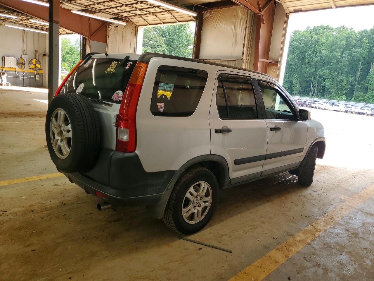 2003 Honda Cr-v Ex Silver vin: SHSRD78893U160987