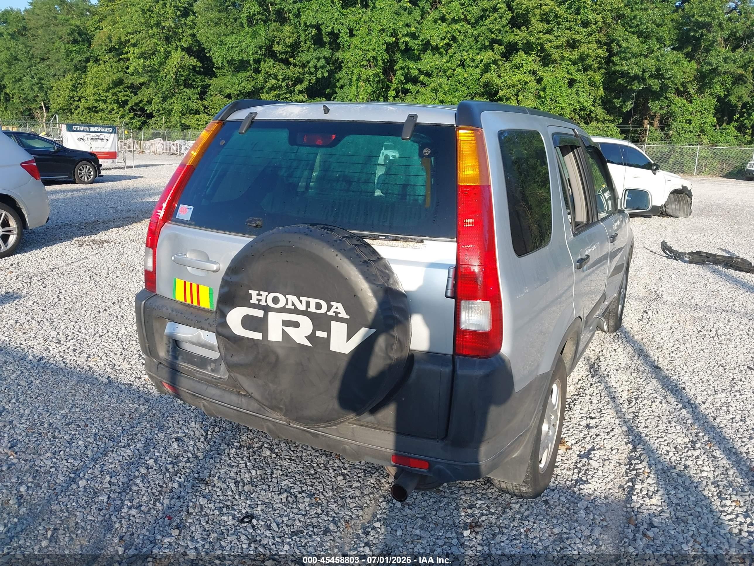 2004 Honda Cr-v Ex Серебряный vin: SHSRD78894U209574