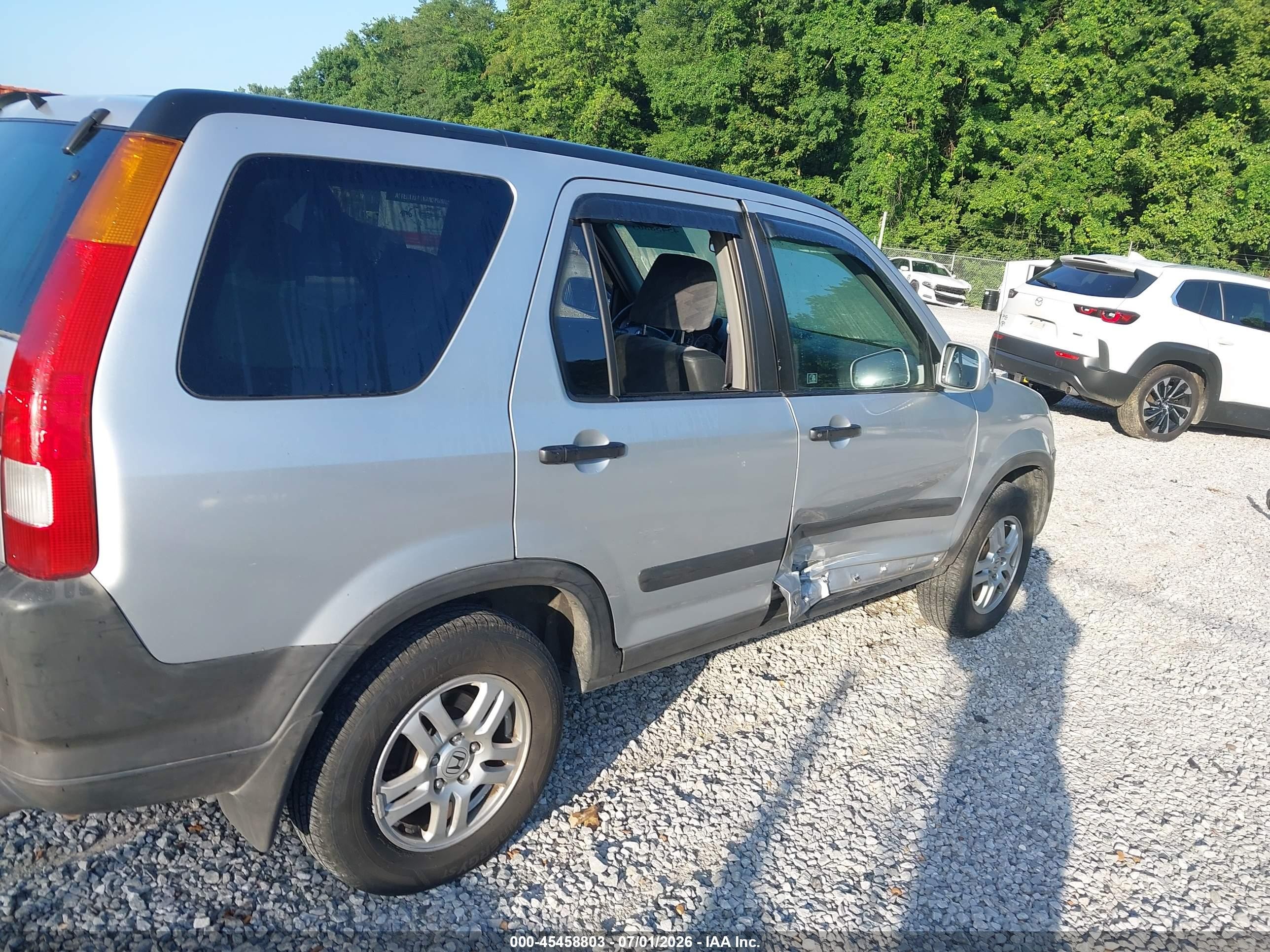 2004 Honda Cr-v Ex Серебряный vin: SHSRD78894U209574