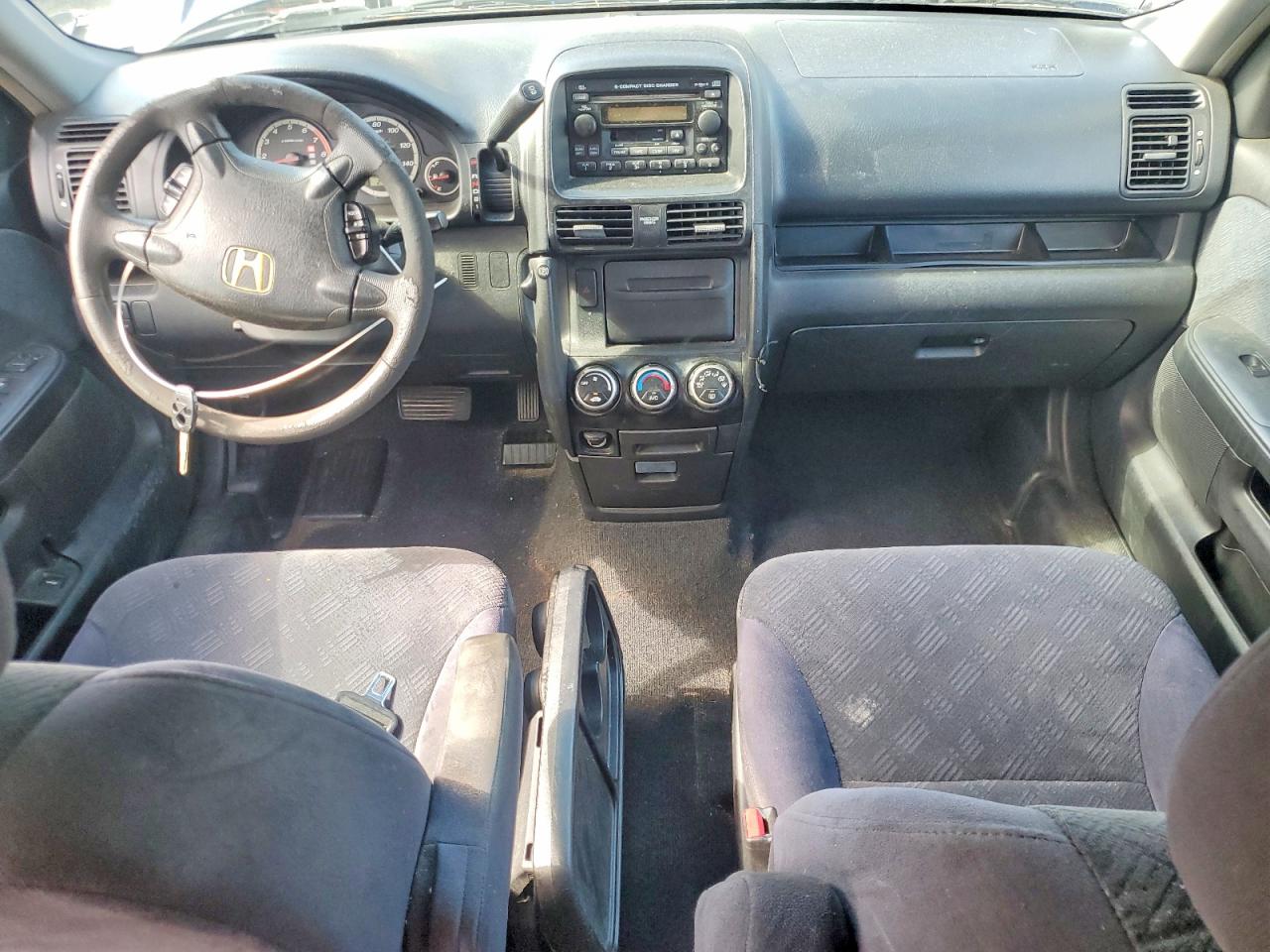 2005 Honda Cr-v Ex Blue vin: SHSRD78895U321504