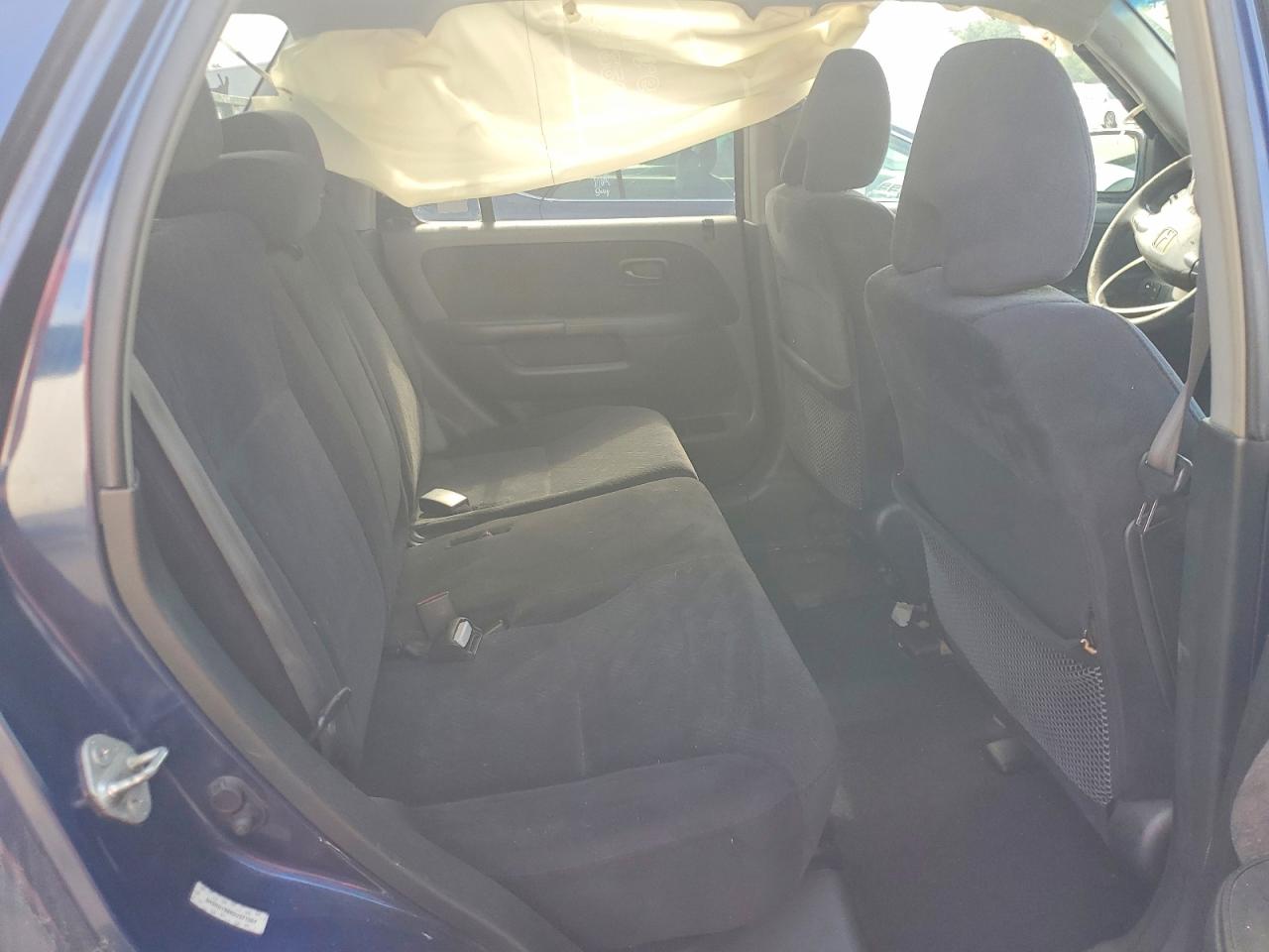 2005 Honda Cr-v Ex Blue vin: SHSRD78895U321504