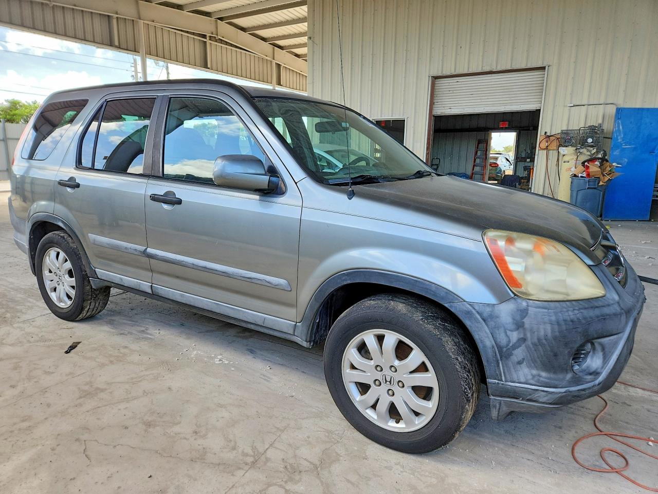2006 Honda Cr-v Ex Gray vin: SHSRD78896U422902