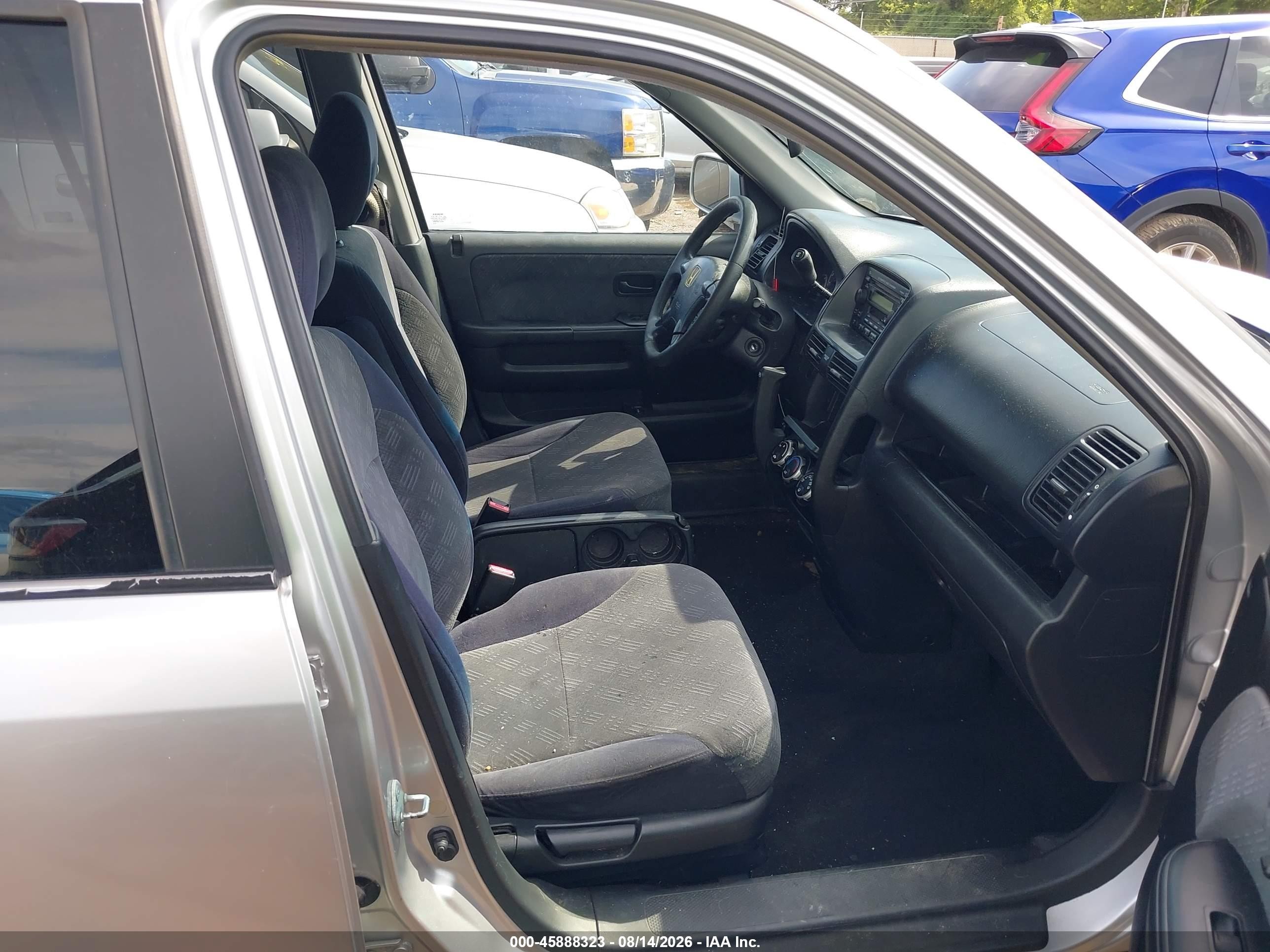 2006 Honda Cr-v Ex Silver vin: SHSRD78896U442566