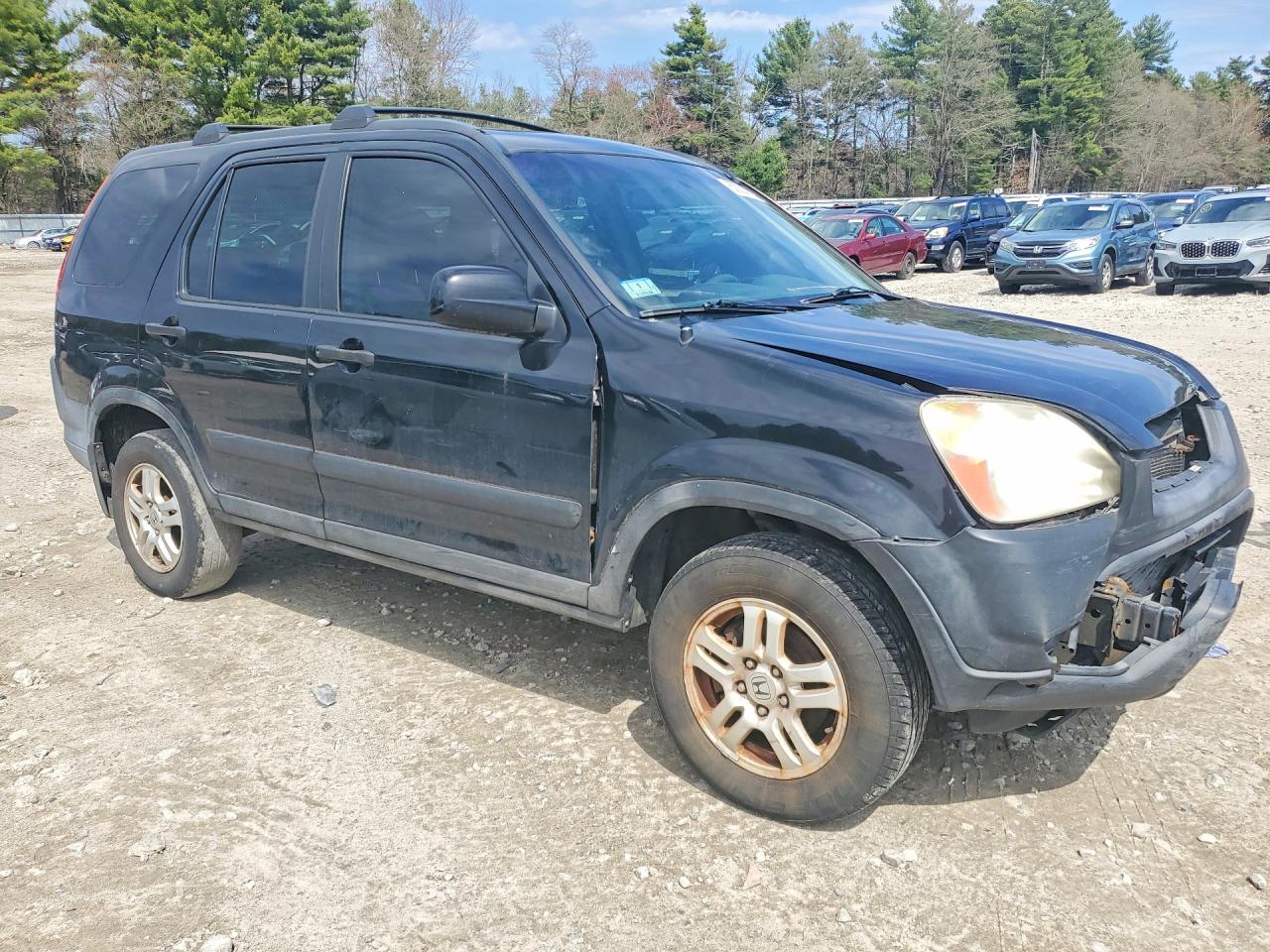2002 Honda Cr-v Black vin: SHSRD788X2U006318