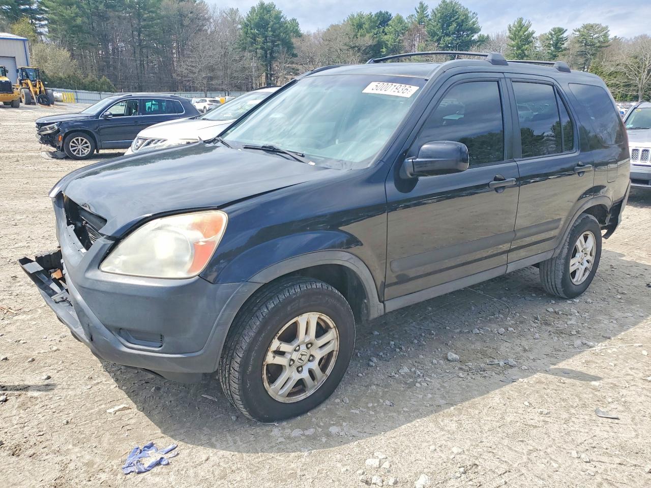 2002 Honda Cr-v Black vin: SHSRD788X2U006318