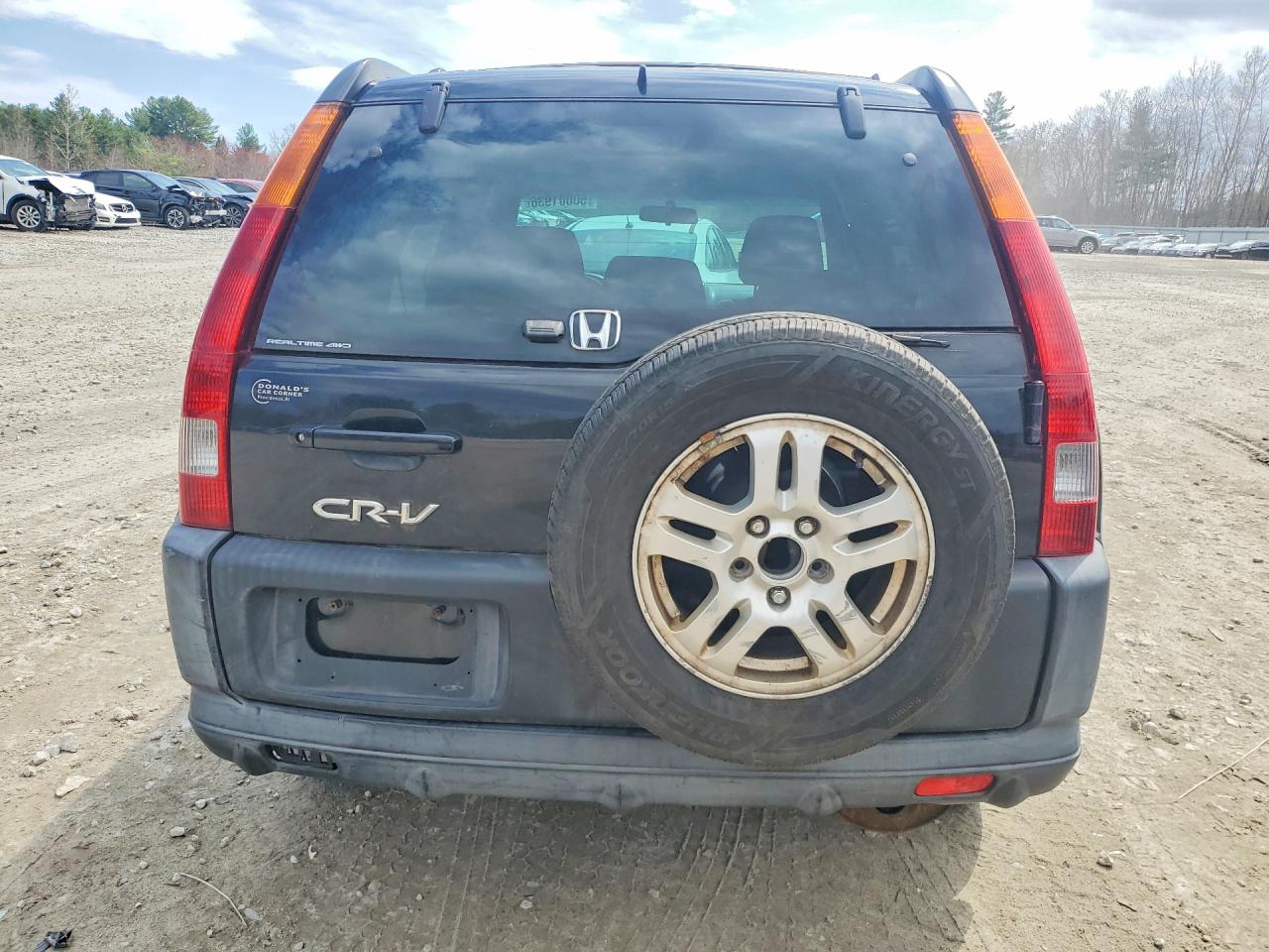 2002 Honda Cr-v Black vin: SHSRD788X2U006318