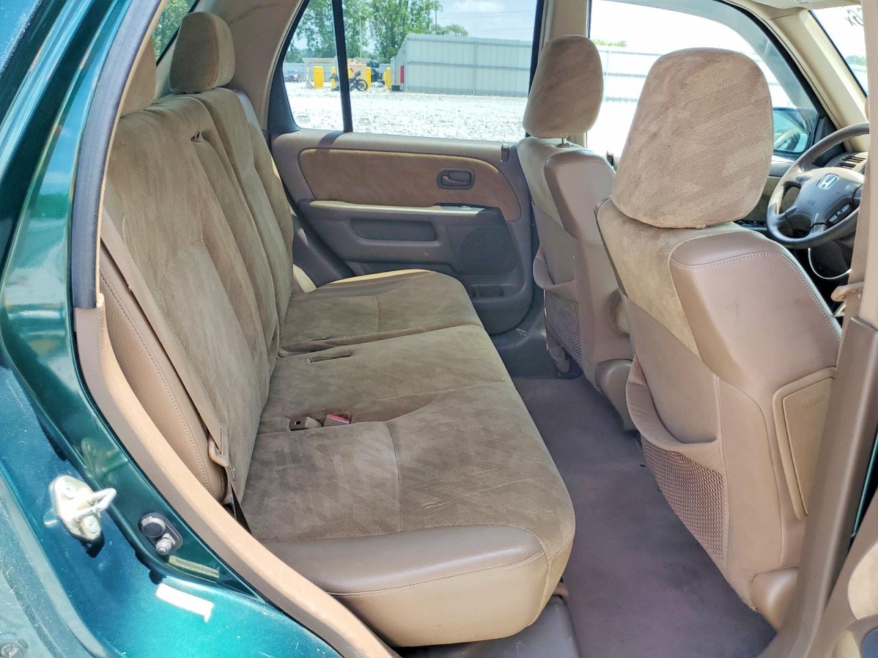 2002 Honda Cr-v Ex Green vin: SHSRD788X2U012216