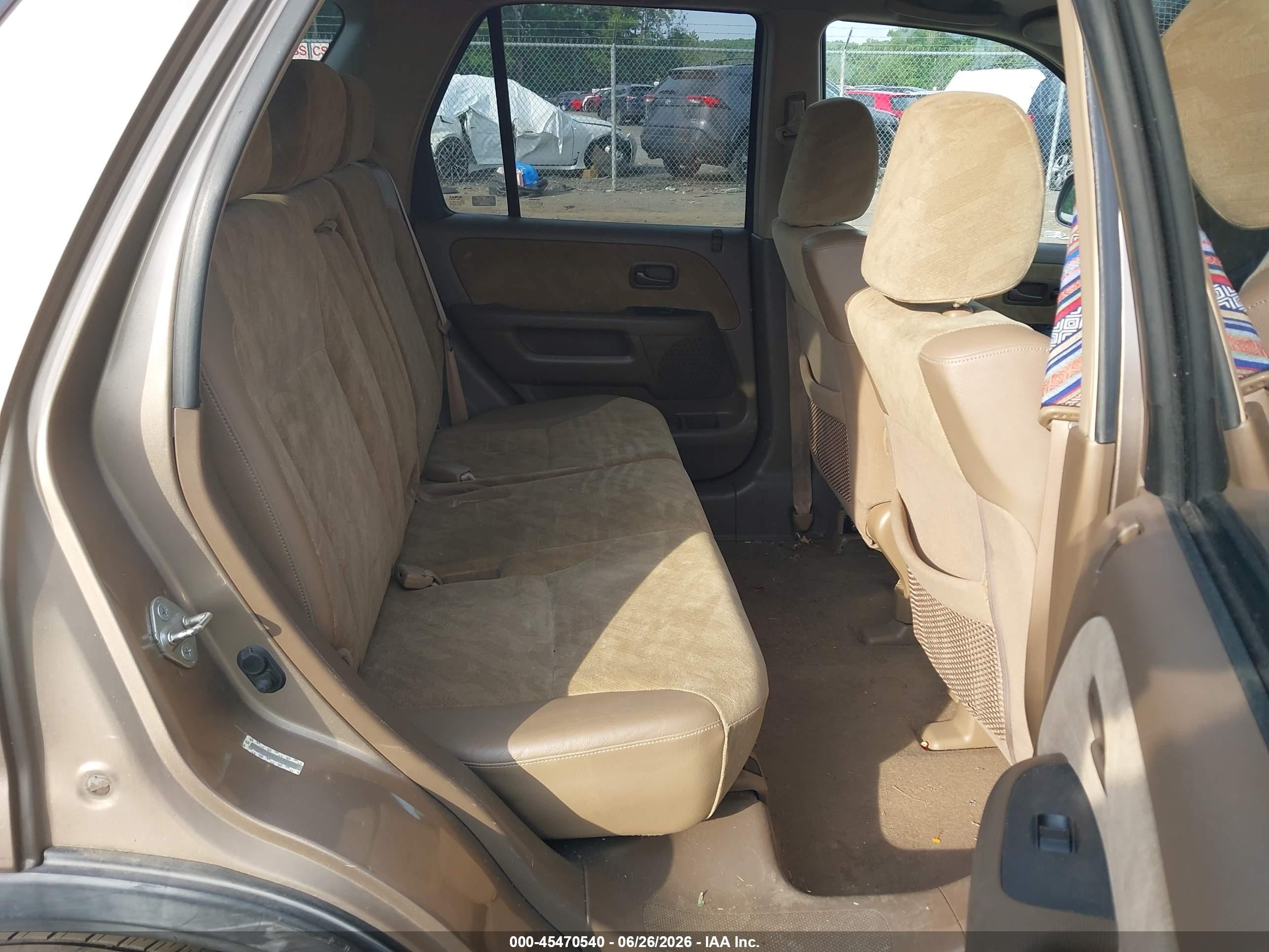 2003 Honda Cr-v Ex Pewter vin: SHSRD788X3U106727
