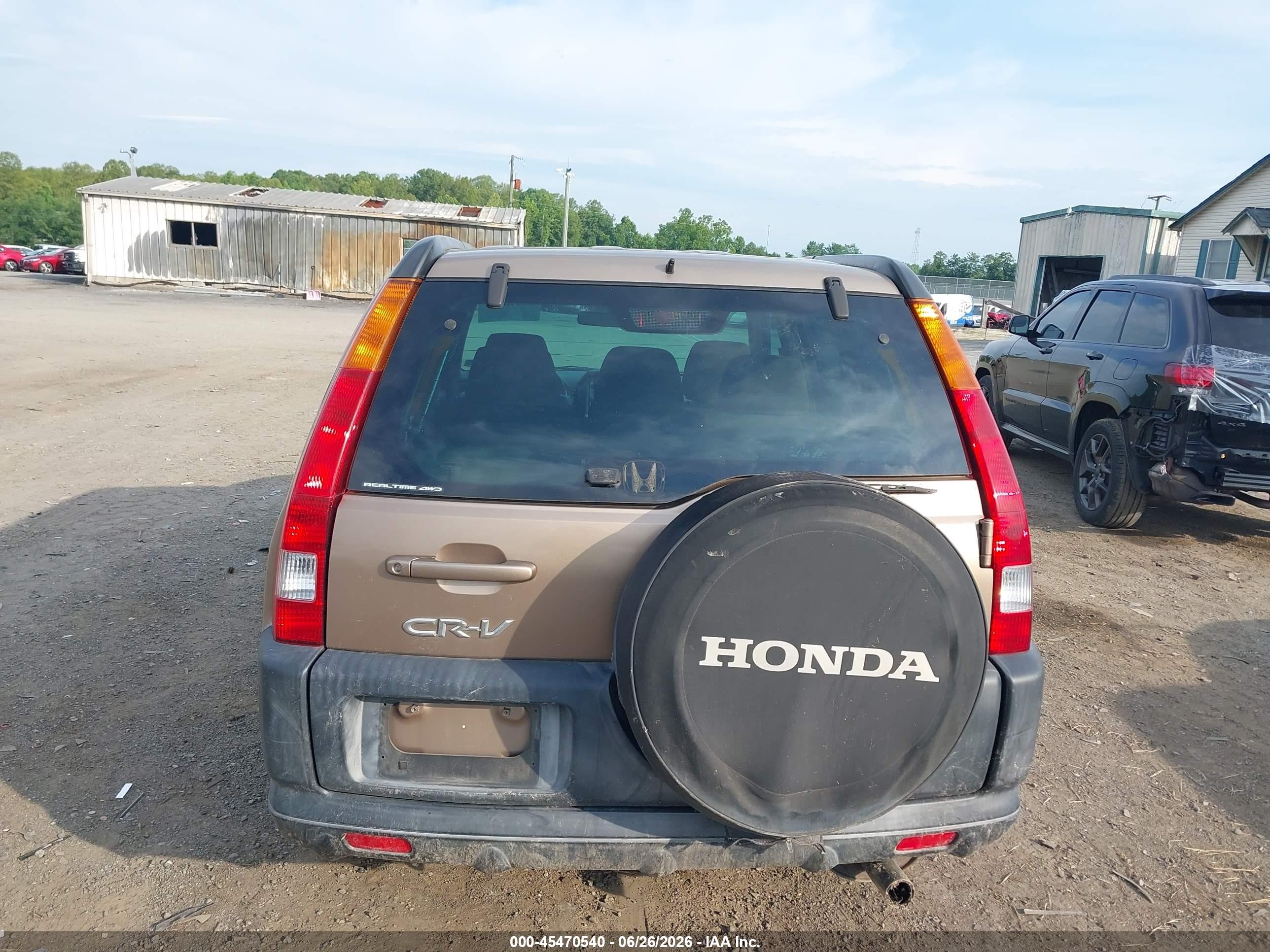 2003 Honda Cr-v Ex Pewter vin: SHSRD788X3U106727