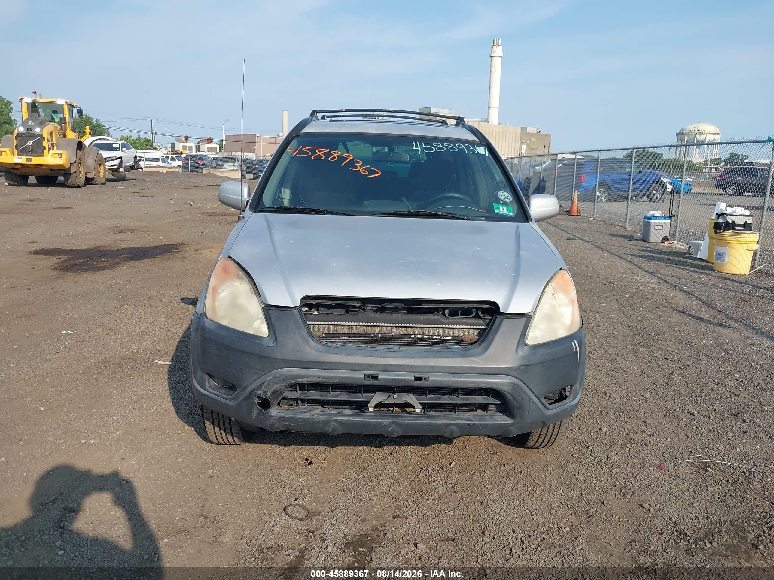 2003 Honda Cr-v Ex Silver vin: SHSRD788X3U128341